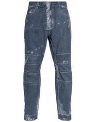DSquared² - Distressed Panelled Jeans - Lyst