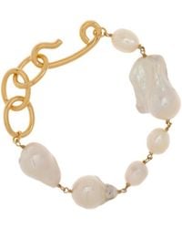 Jil Sander - Pendant Chain-Detailed Hook Fastened Bracelet - Lyst