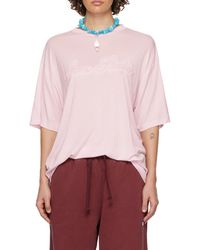 Acne Studios - Artwork Cut-Out Jersey T-Shirt - Lyst