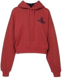 Vivienne Westwood - Box Cropped Hoodie - Lyst