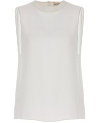 Saint Laurent - Crewneck Sleeveless Tank Top - Lyst
