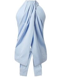 Stella McCartney - Halter-Neck Tie-Back Top - Lyst