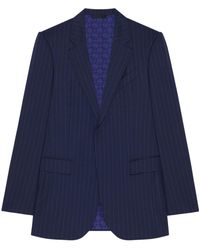 Givenchy - Slim Fit Striped Jacket - Lyst