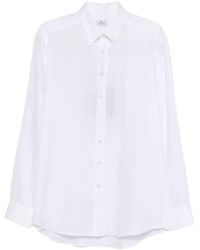 Etro - Pegaso Embroidered Long-Sleeved Shirt - Lyst