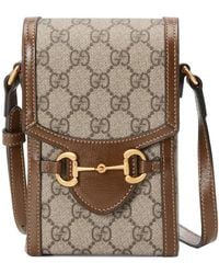 Gucci - Horsebit 1955 Mini Crossbody Bag - Lyst