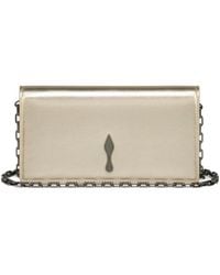 Christian Louboutin - Chain Logo Shoulder Bag - Lyst