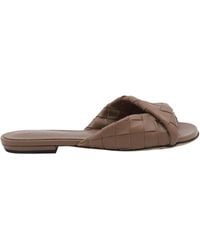Bottega Veneta - Blink Intrecciato Sandals - Lyst