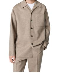 Bottega Veneta - Wool And Cashmere Overshirt - Lyst