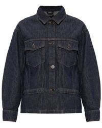AllSaints - Denby Denim Jacket - Lyst