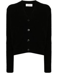 Lisa Yang - Long-Sleeve V-Neck Cardigan - Lyst