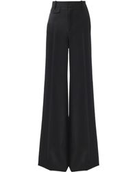 Chloé - Silk Trousers - Lyst