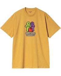 Carhartt - Gummy-Print Cotton T-Shirt - Lyst