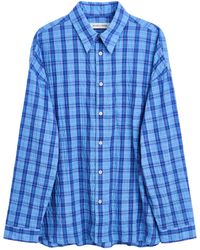 sunflower - Long-Sleeved Plaid Shirt - Lyst