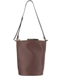 Tod's - Logo Embossed Bucket Bag - Lyst