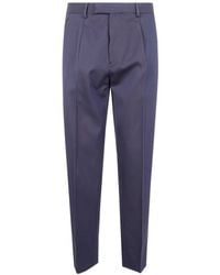 ZEGNA - Pleat Detailed Tailored Trousers - Lyst
