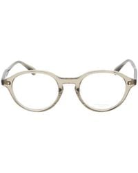 Oliver Peoples - Oval Frame Glasses - Lyst