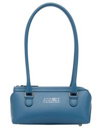 MM6 by Maison Margiela - Mini Bauletto East-West Bag - Lyst