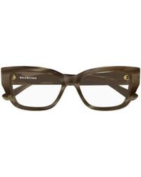 Balenciaga - Eyewear Cat Eye Frame Glasses - Lyst