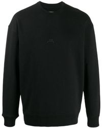 A_COLD_WALL* - Logo-Printed Round-Neck Sweater - Lyst