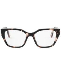 Fendi - Eyewear Butterfly Frame Glasses - Lyst