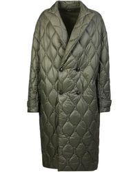 Amiri - Double-Breasted Quilted Coat - Lyst