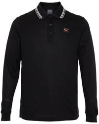 Paul & Shark - Logo Details Polo Shirt - Lyst