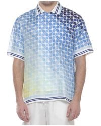 CASABLANCA - Cuban Pattern Bowling Shirt - Lyst