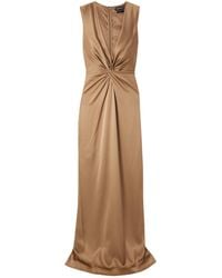 Tom Ford - Ruched Detailed Evening Dress - Lyst