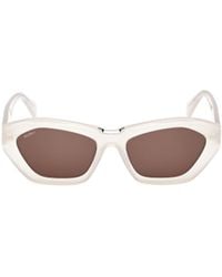 Max Mara - Kate Geometric Frame Sunglasses - Lyst