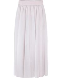 Fabiana Filippi - Elastic Waist Midi Skirt - Lyst