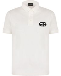 Emporio Armani - Asv Jersey Polo Shirt - Lyst