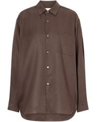 Ssstein - Oversized Linen Shirt - Lyst