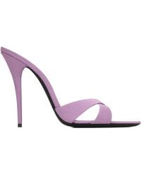 Saint Laurent - Kirat Open Toe Heeled Sandals - Lyst