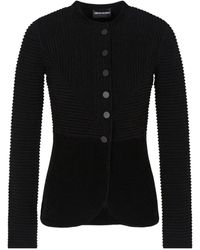 Emporio Armani - エンポリオ アルマーニ オットマン シェニール ジャケット - Lyst