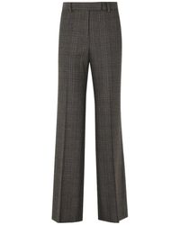 Seventy - Checked Casual Trousers - Lyst