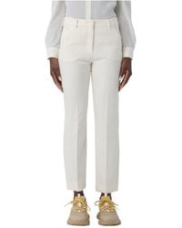 Weekend by Maxmara - Straight Casual Pants - Lyst