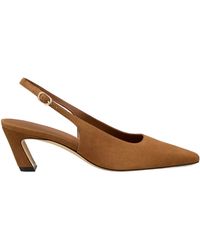 Stuart Weitzman - Stassi Slingback 50 High-Heeled Sandals - Lyst