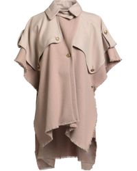 Rag & Bone - Solid Color Wool Shawl Coat - Lyst