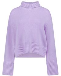 Lisa Yang - Long-Sleeved Turtleneck Sweater - Lyst