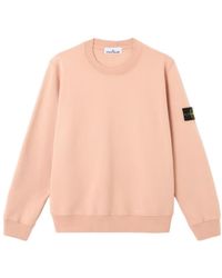 Stone Island - Logo Patch Sweatshirt - Lyst