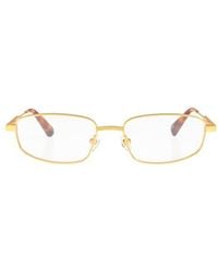Jacquemus - Rectangle Frame Glasses - Lyst