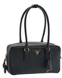 Prada - Triangle-Logo Tote Bag - Lyst