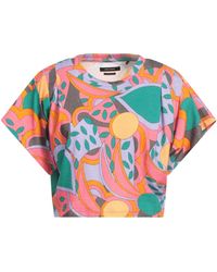 Isabel Marant - Printed Short-Sleeved T-Shirt - Lyst