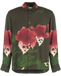 Our Legacy - Floral Print Long-Sleeve Shirt - Lyst