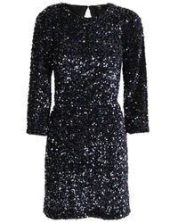 Seventy - Sequin Embellished Crewneck Mini Dress - Lyst