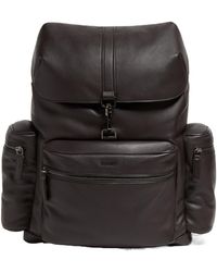 ZEGNA - Leather Backpack - Lyst