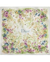 Dior - Iviera Toile De Jouy Floral Garden Shawl - Lyst
