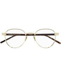 Saint Laurent - Eyewear Round-Frame Glasses - Lyst