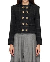 VAQUERA - Melton Shrunken Wool Jacket - Lyst