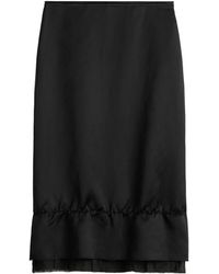 TOTEME - Totême Layered Satin Skirt - Lyst